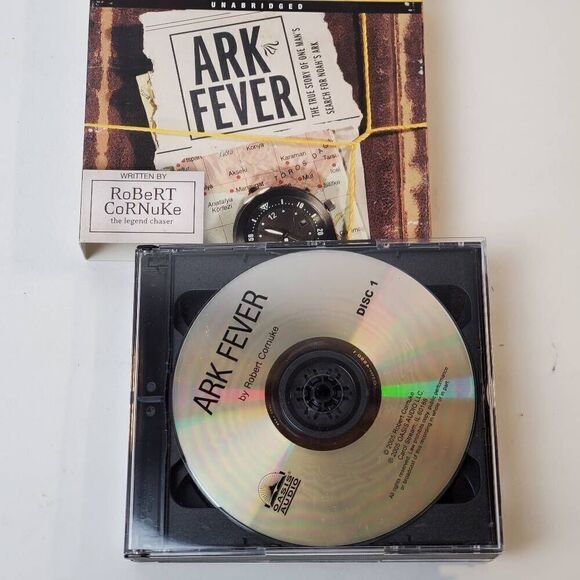 ARK FEVER THE TRUE STORY OF ONE MAN'S SEARCH FOR NOAH'S ARK Audio CD, BY Robert - Picture 2 of 5